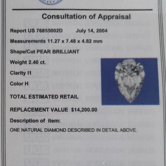 For Sale:Exquisite Handcrafted 2.40 CT Loose Diamond 💎An exceptional choice - Picture 2 of 3